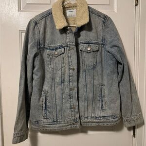 Fleece Lined Jean Jacket